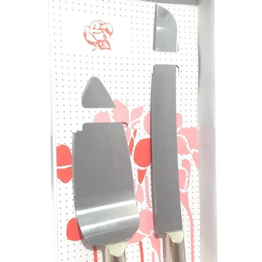 Wedding Cake Cutting + Serving Knife Set